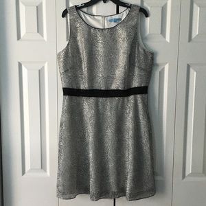 Antonio Melani Sleeveless Black/White Dress 14